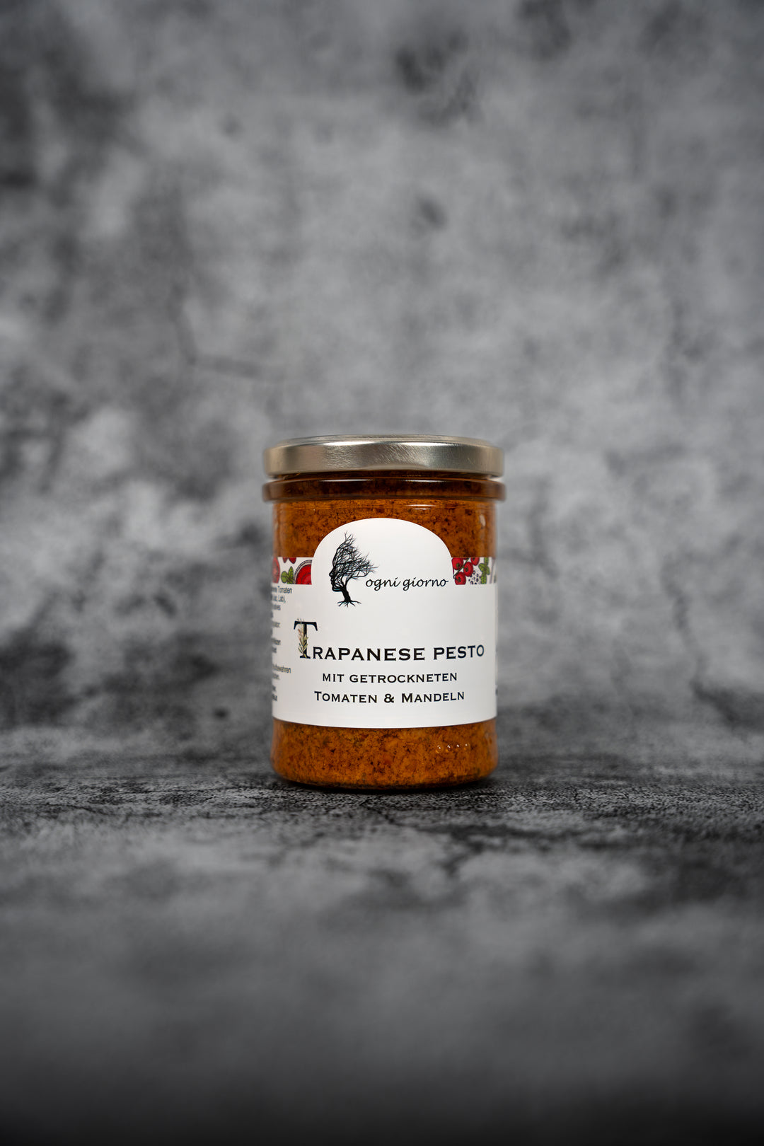Trapenese Pesto mit getrockneten Tomaten und Mandeln