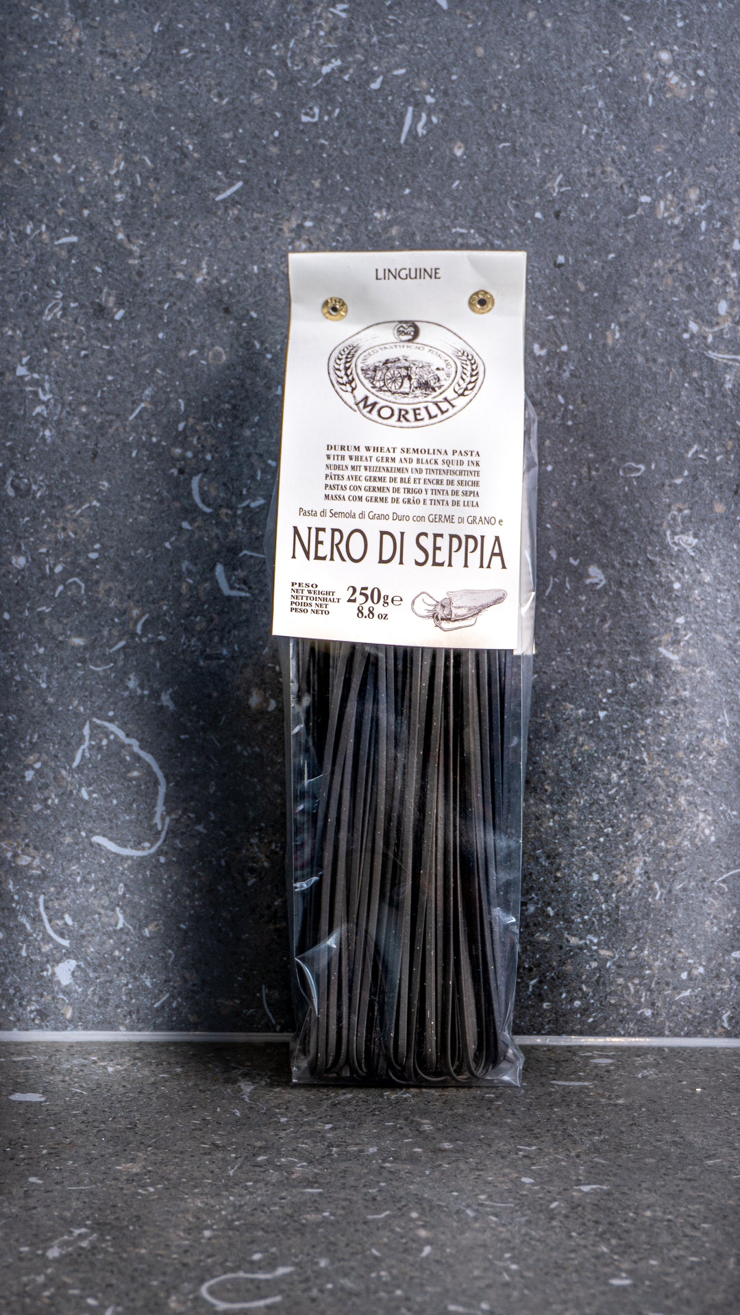 Linguine Tintenfisch