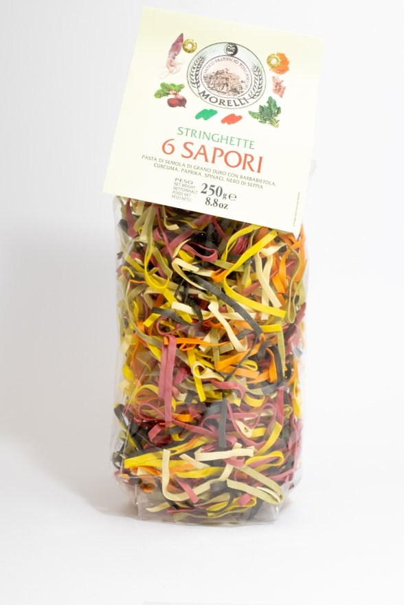 bunte pasta 6 farben