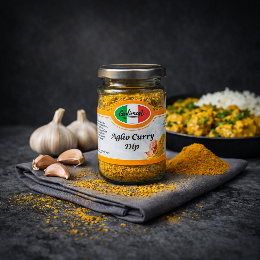 Aglio Curry Dip - Knoblauch-Curry Dip