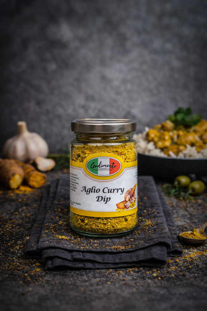 Aglio Curry Dip - Knoblauch-Curry Dip