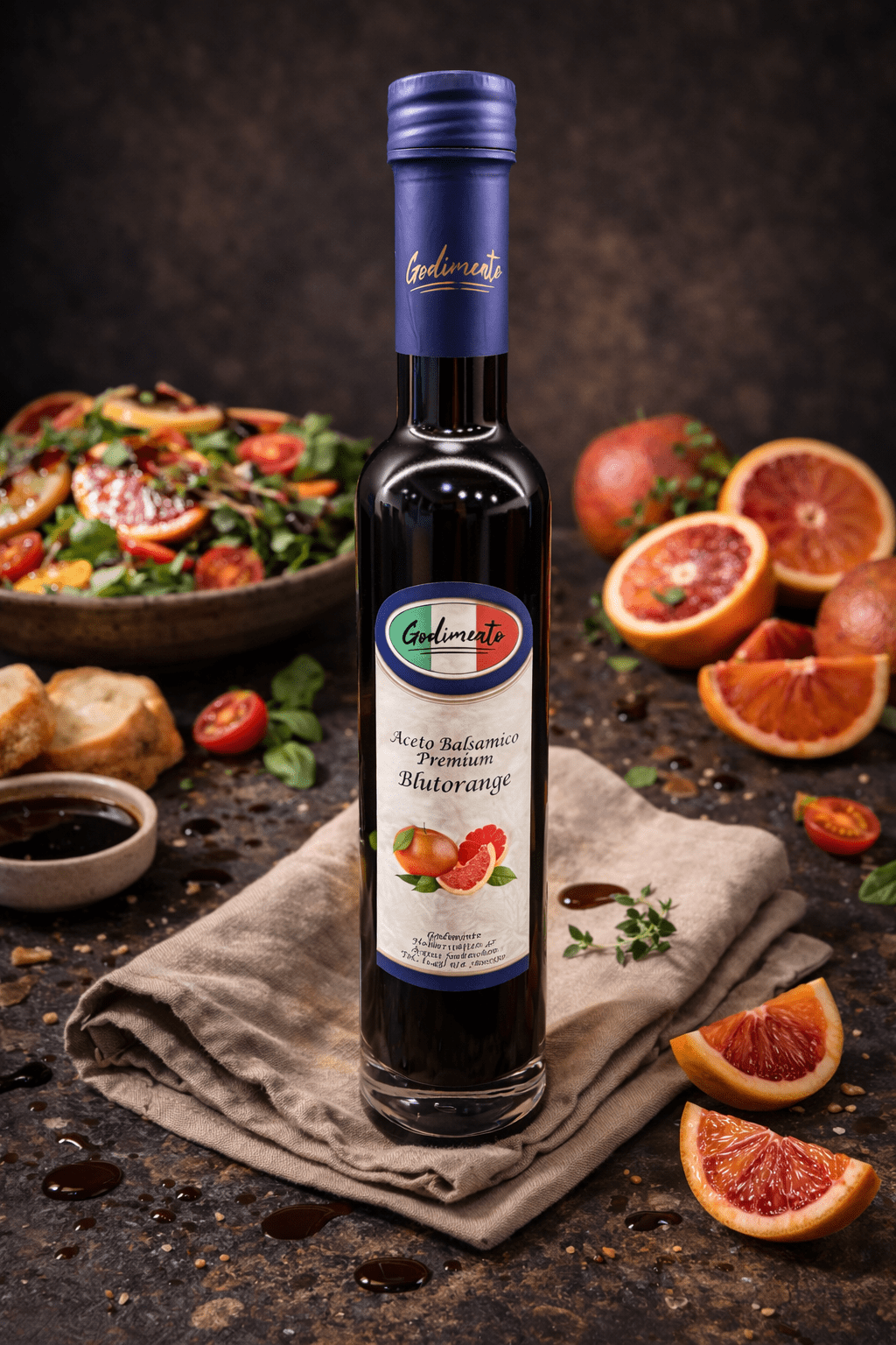 Aceto Balsamico PREMIUM Blutorange - Godimento.at