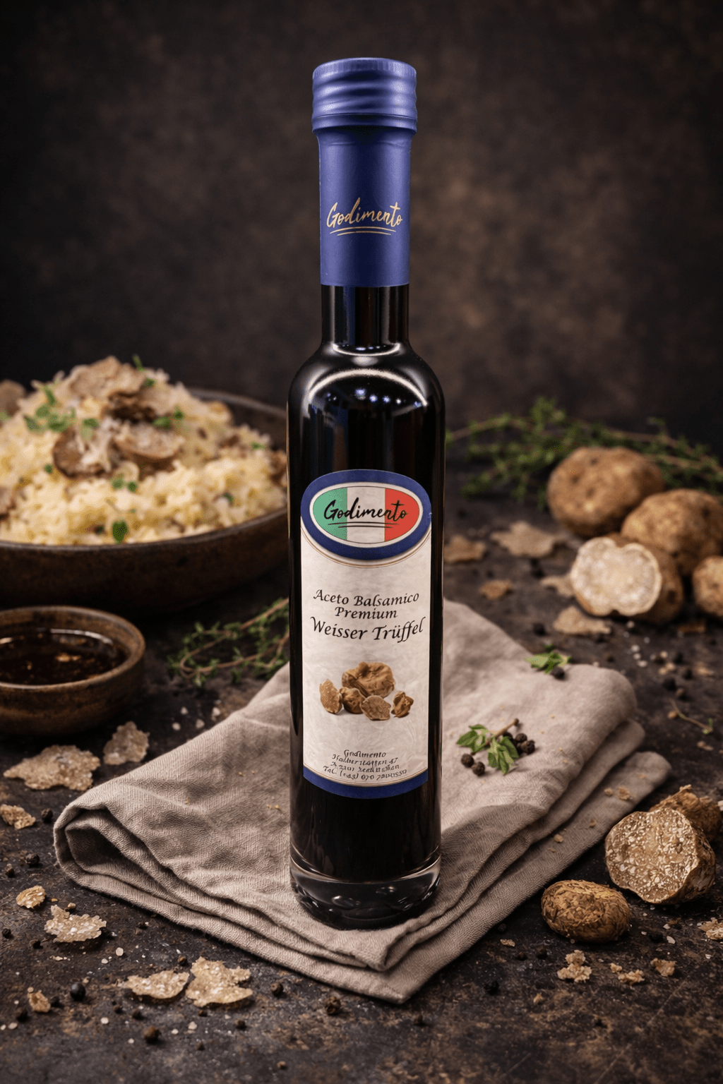 Aceto Balsamico PREMIUM Weisser Trüffel - Godimento.at