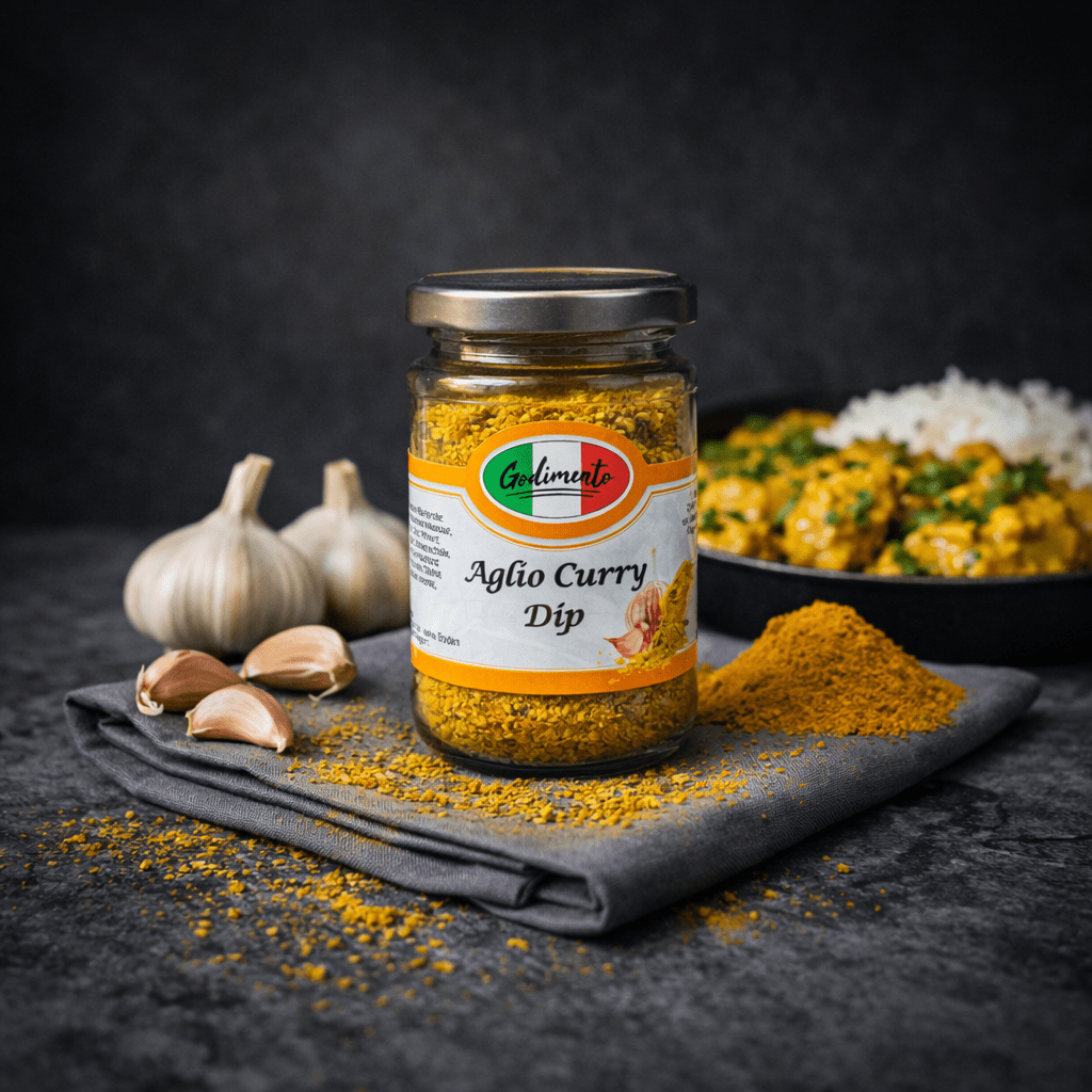 Aglio Curry Dip - Knoblauch - Curry Dip - Godimento.at