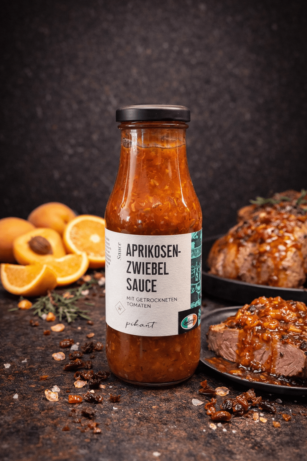 Aprikosen Zwiebel Sauce - Godimento.at