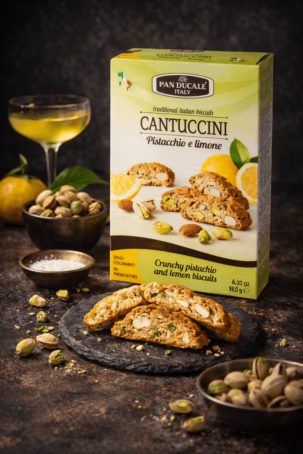 Bastoncini mit Pistazien & Limone - Godimento.at
