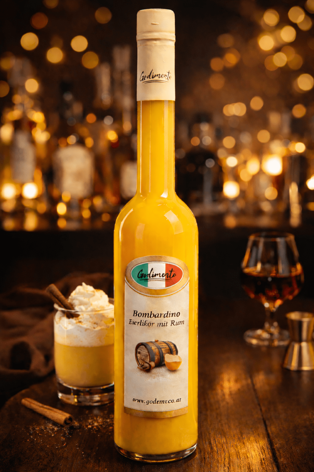 Bombardino Eierlikör mit Rum - Godimento.at