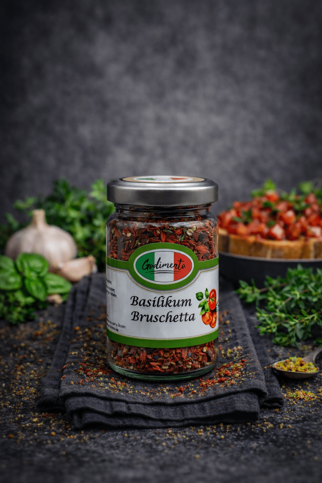 Bruschetta Basilikum - Godimento.at