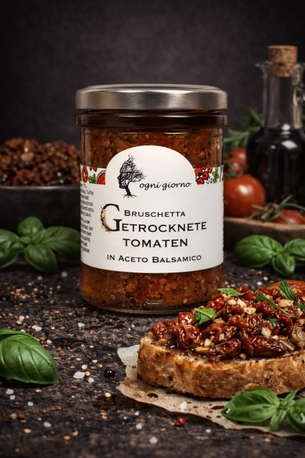 Bruschetta Getrocknete Tomaten in Balsamico - Godimento.at