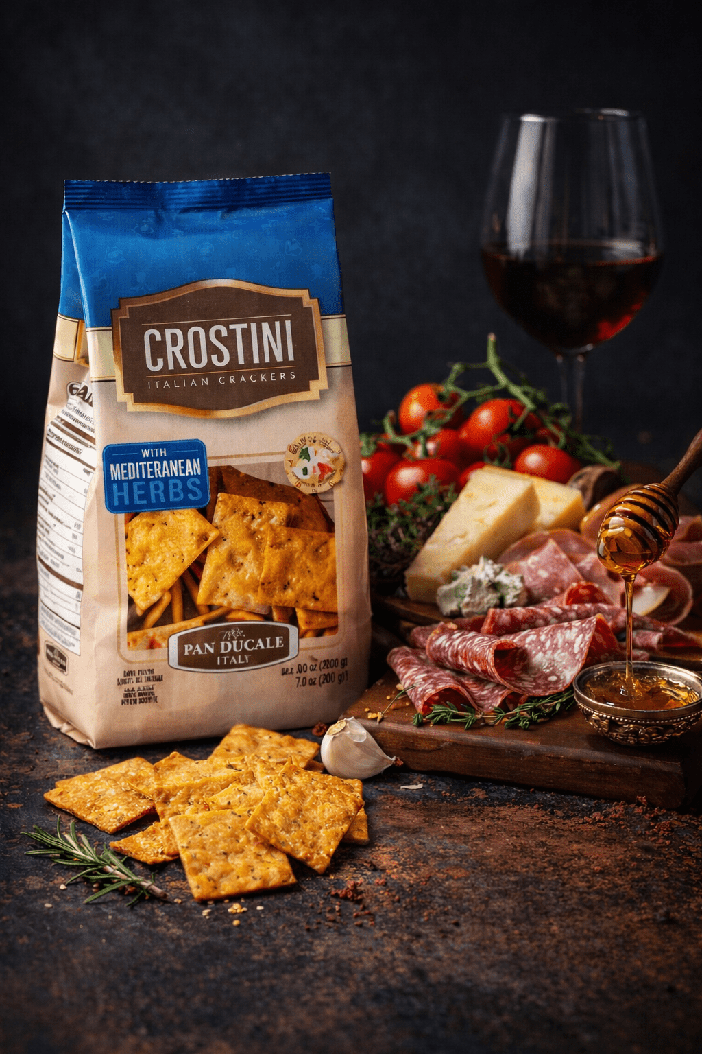 Crostini mit Mediterranen Kräutern - Godimento.at