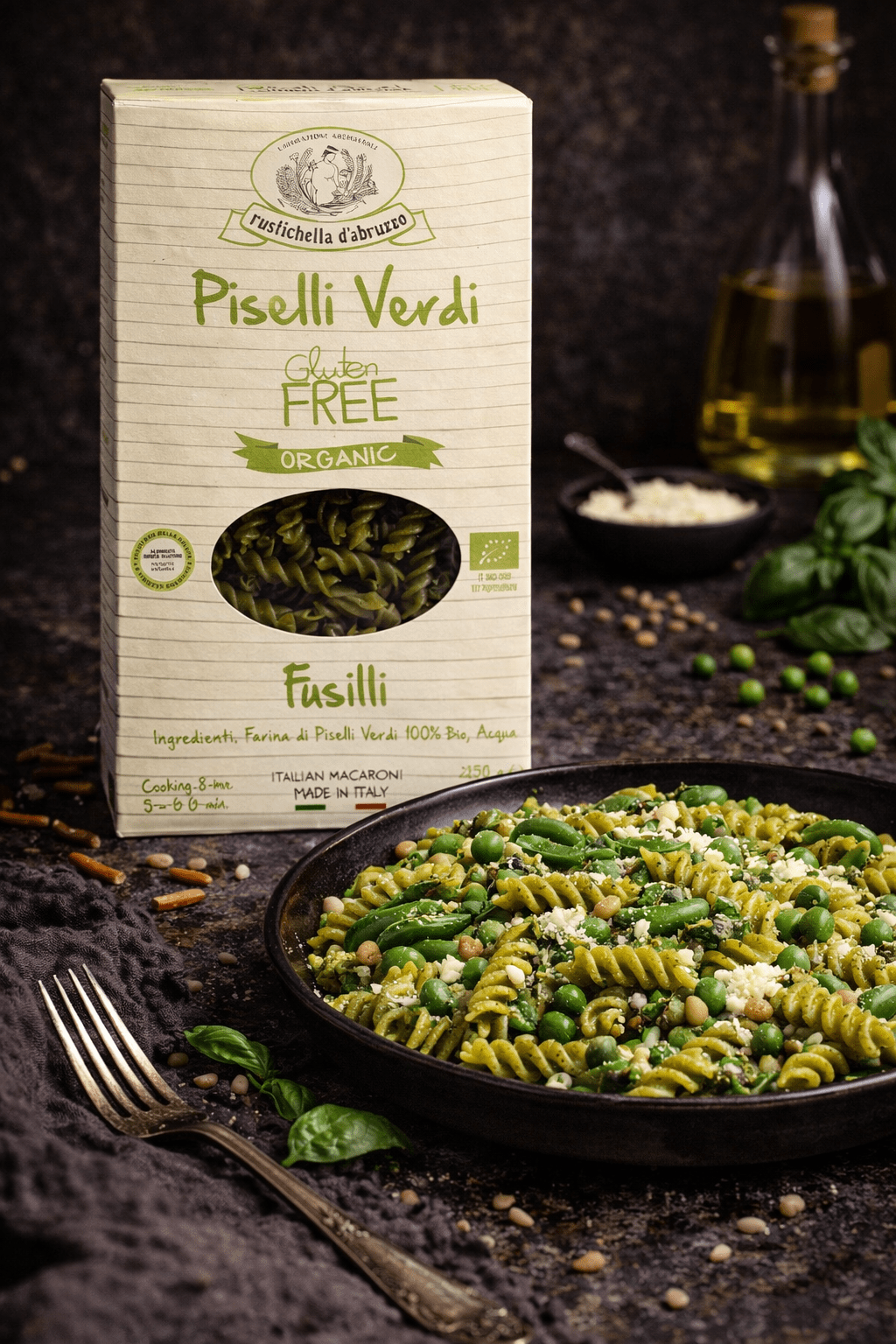 Fusilli con Piselli Bio Box - Godimento.at