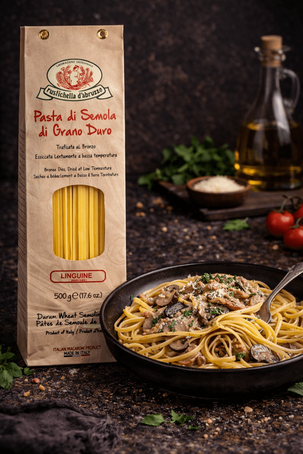 Linguine Pasta di Semola di Grano Duro - Godimento.at