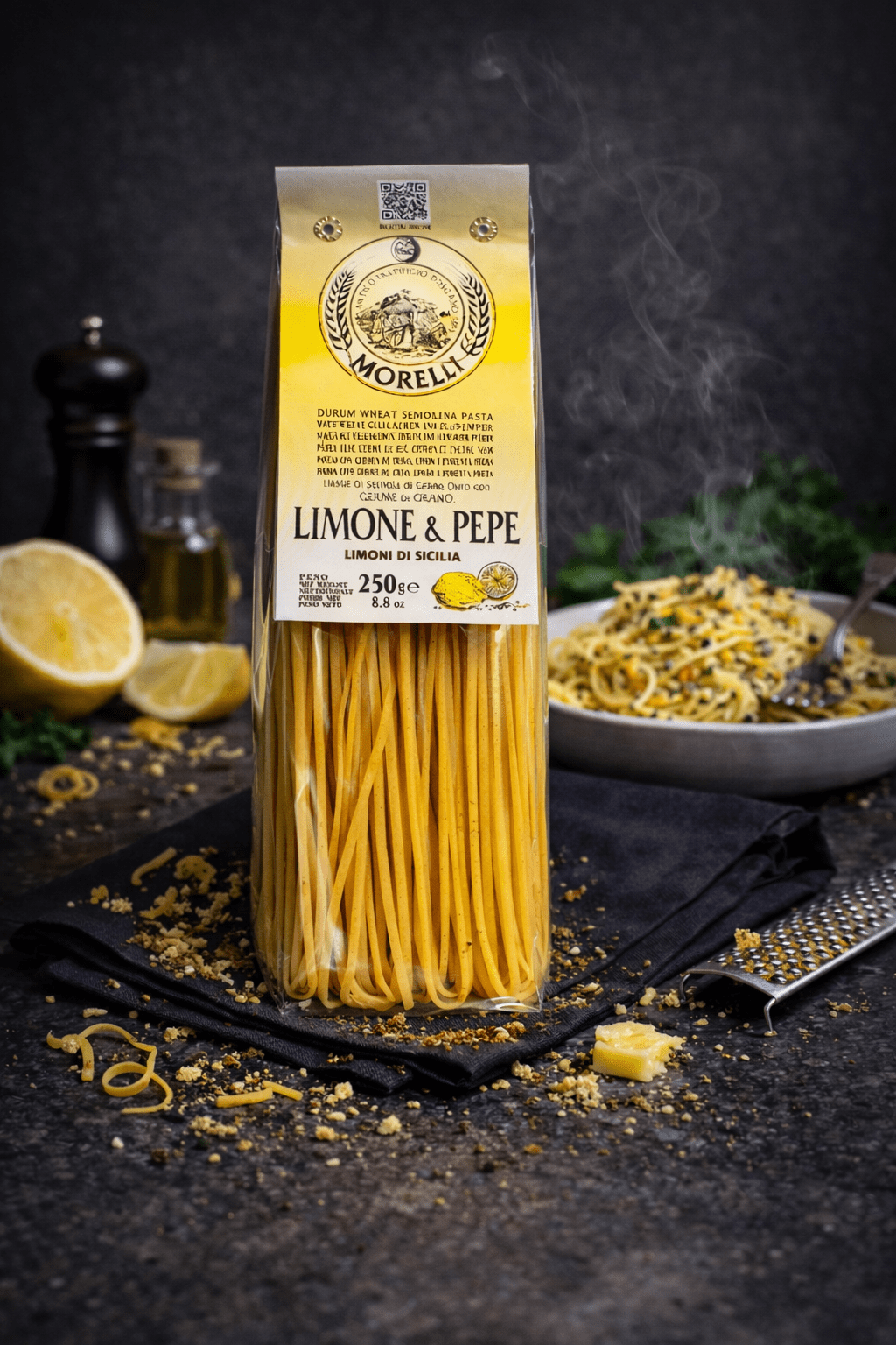 Linguine Zitrone & schwarzem Pfeffer - Godimento.at