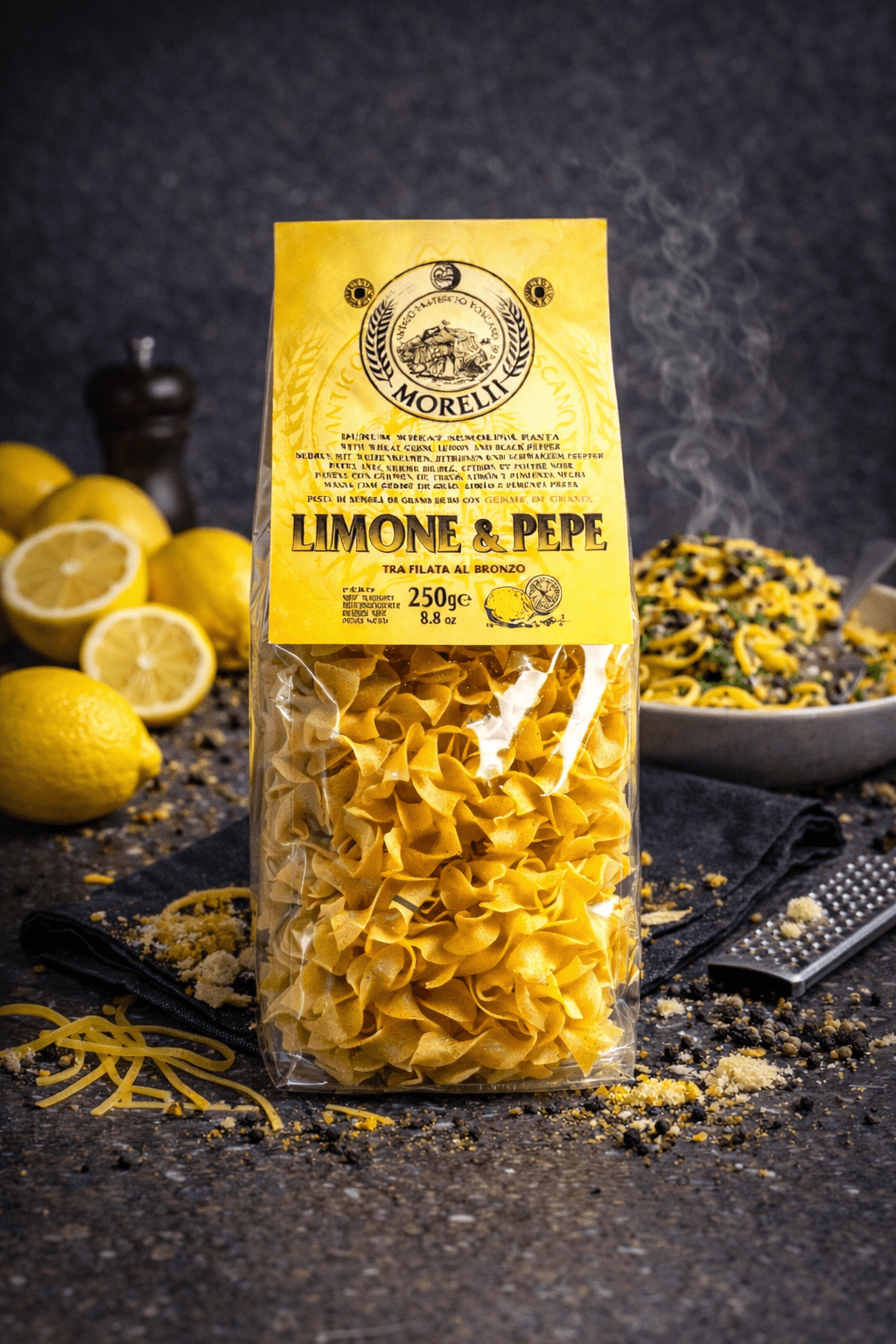 Pappardelline Zitrone & schwarzem Pfeffer - Godimento.at