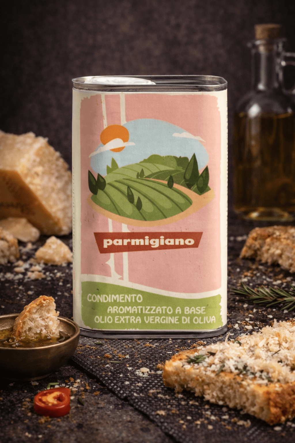 Parmesan auf Olivenöl - Godimento.at