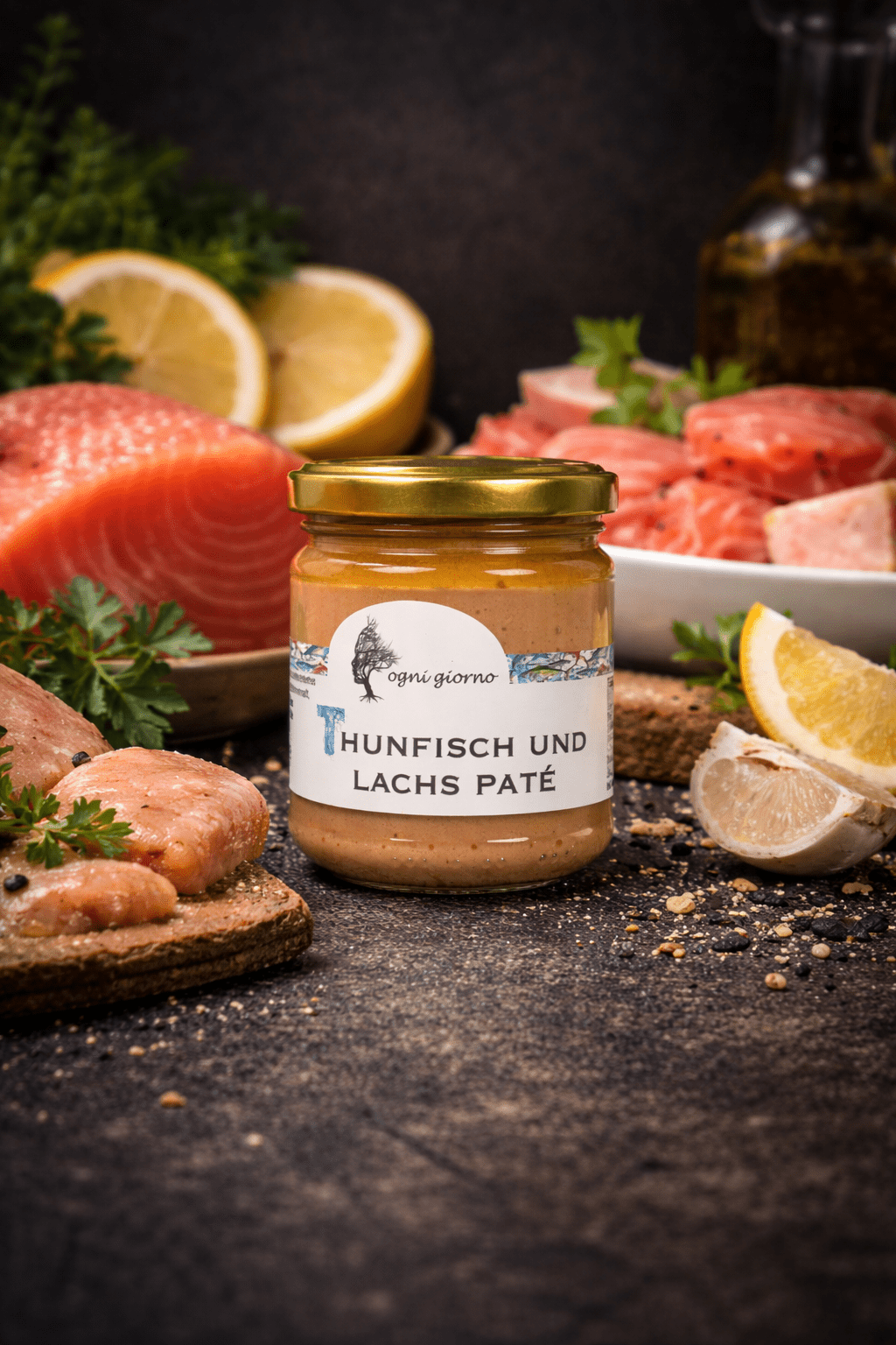 Patè mit Thunfisch und Lachs - Godimento.at