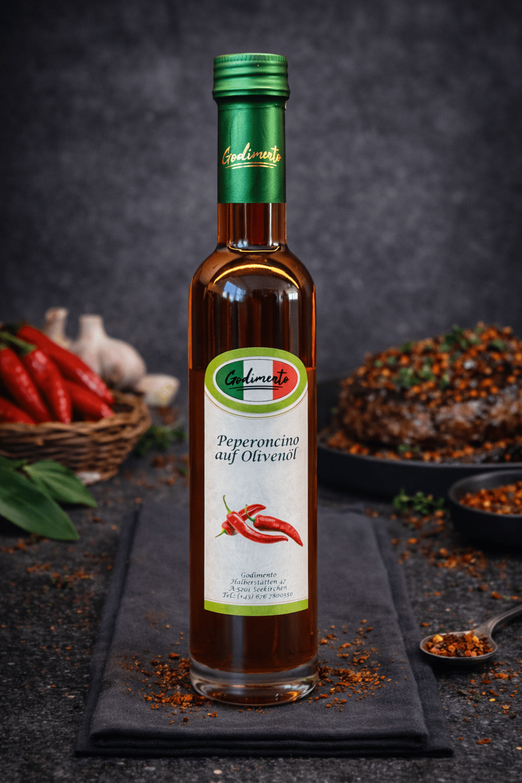 Peperoncino auf Olivenöl - Godimento.at