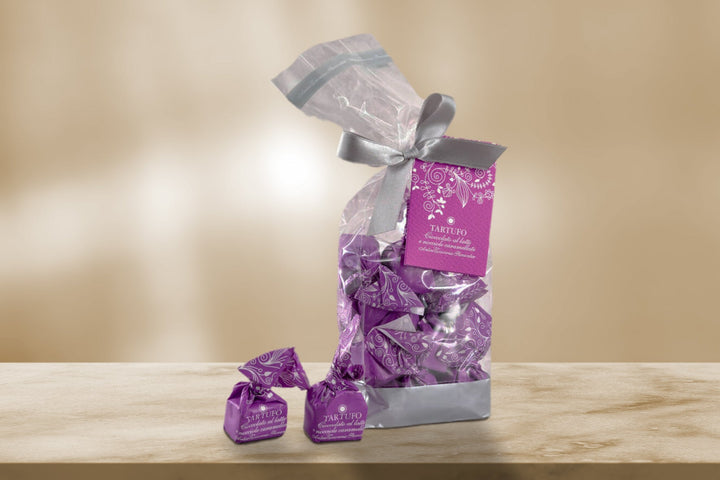 Tartufi dolci Cioccolato al Latte e Nocciole Caramellate - Godimento.at