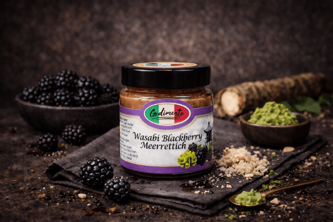 Wasabi Blackberry Meerrettich Senf - Godimento.at