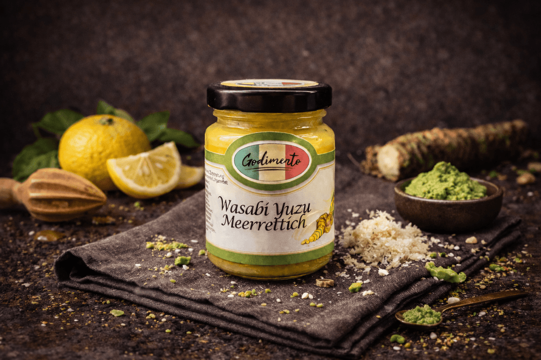 Wasabi Yuzu Meerrettich Senf - Godimento.at
