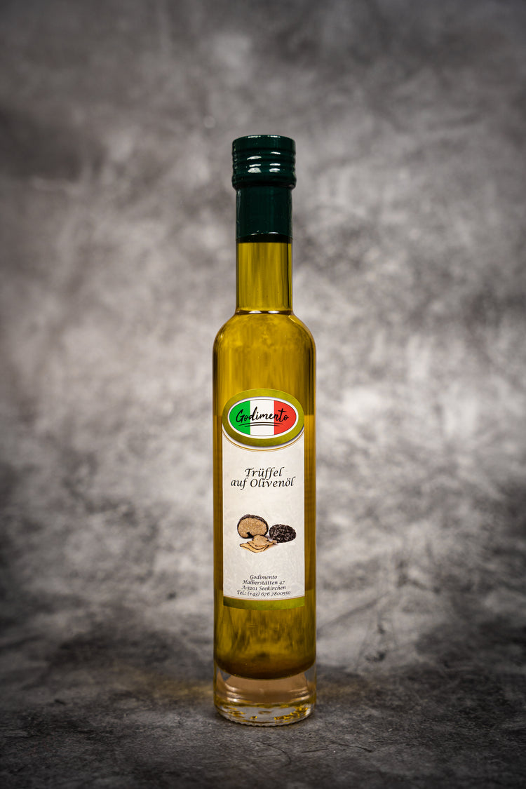 Trüffel auf Olivenöl