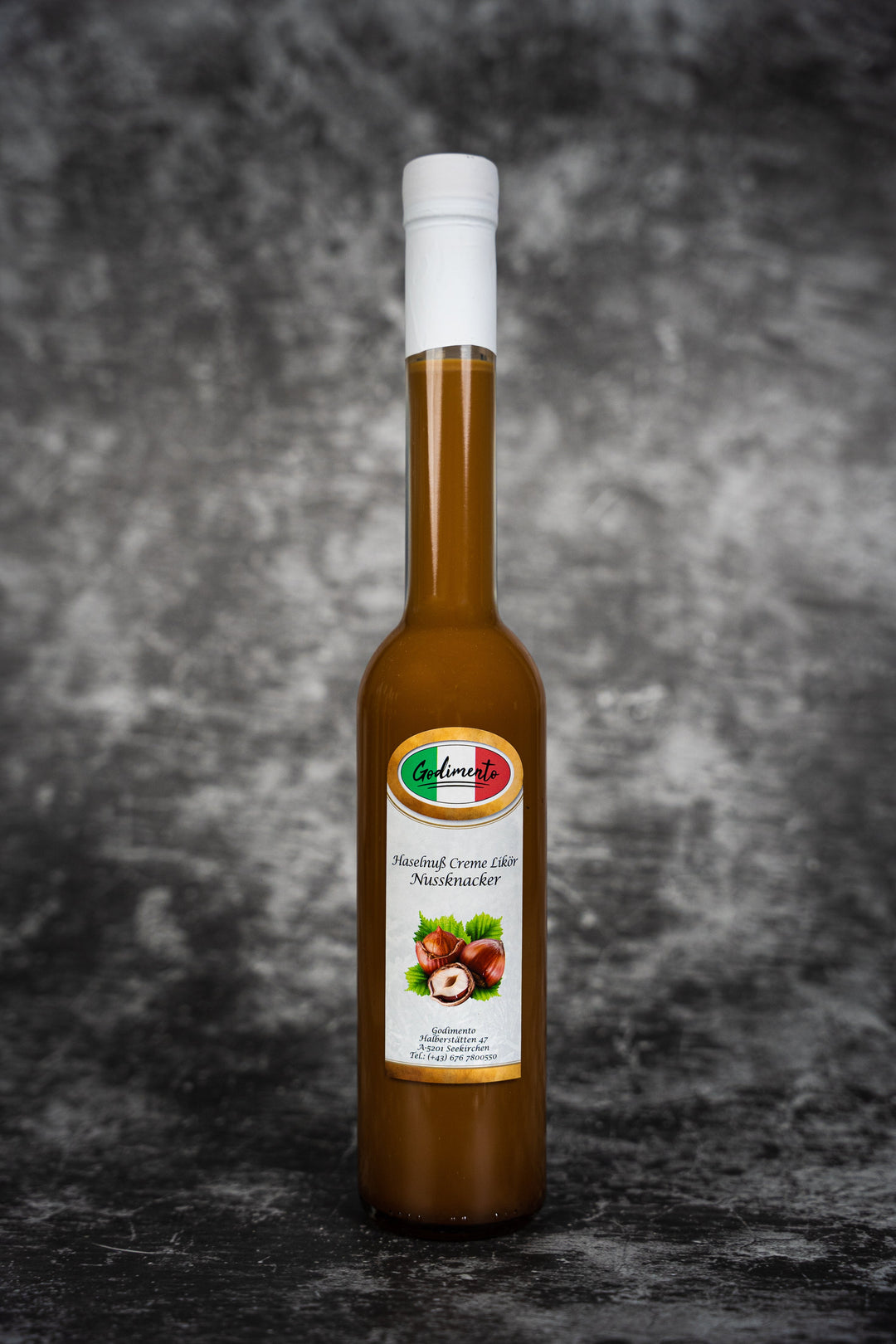Nussknacker - Haselnuss Creme Likör - Godimento.at